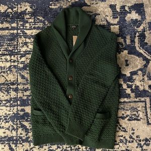 JCrew Quilted Cardigan NWT